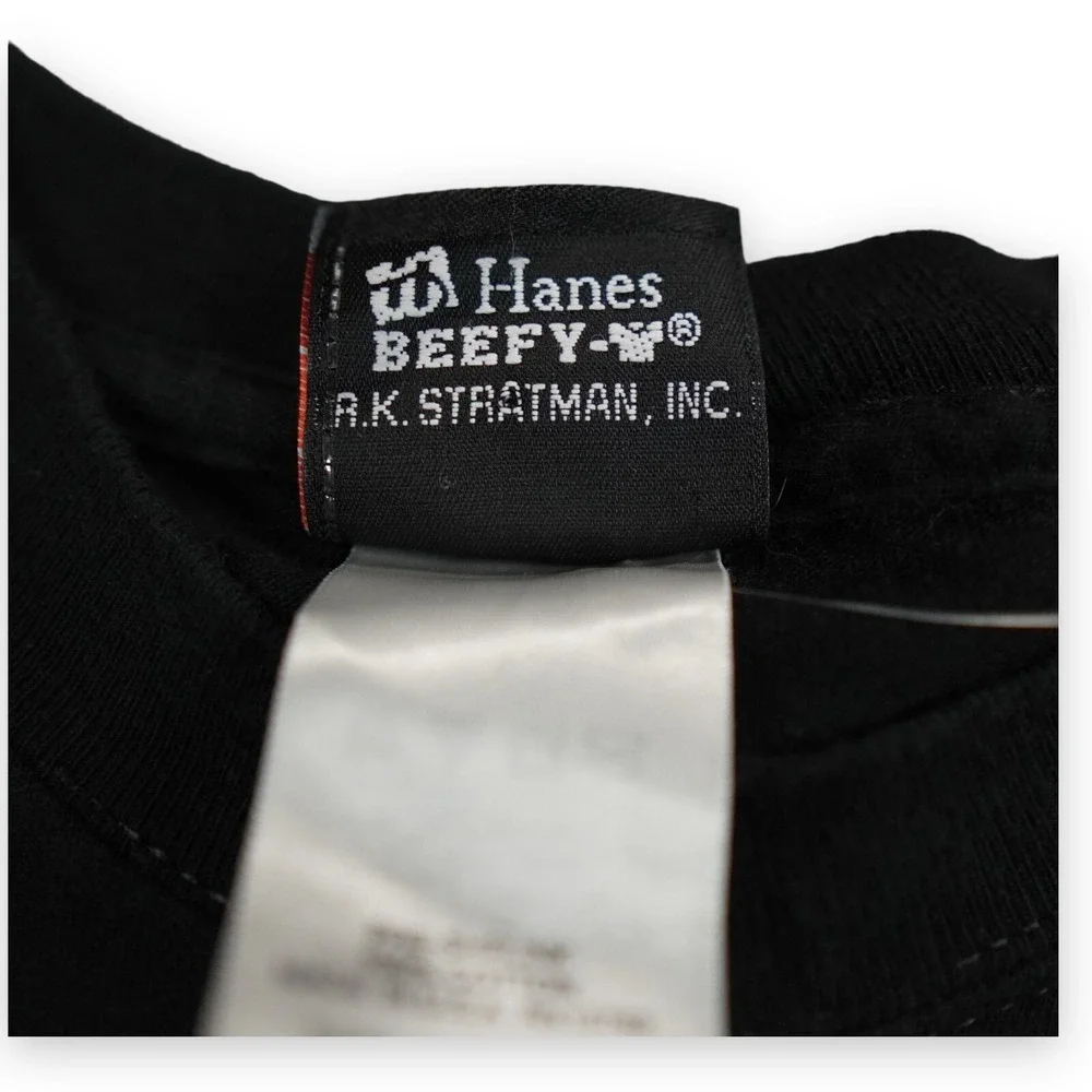 VTG Harley Davidson Shirt Nassau‎ Bahamas Mens Large Black Steel Spellout USA